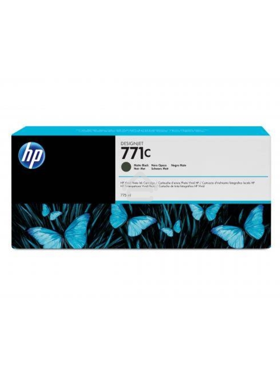 Картридж струйный HP №771C B6Y07A черный матовый для HP DJ Z6200 (775мл)