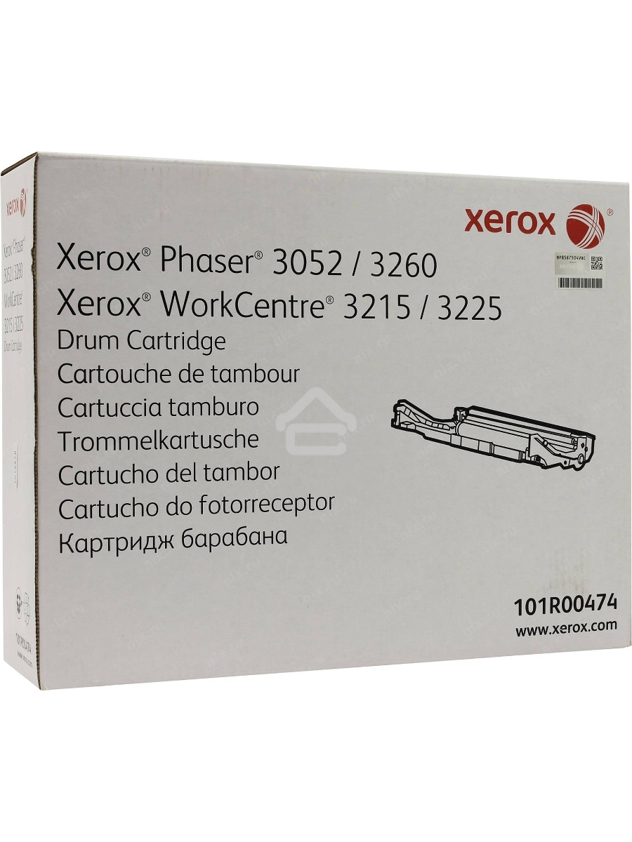 Драм-картридж Xerox 101R00474 черный для Xerox Phaser 3052/3260/WC 3215/25 10000 стр.(Channels)