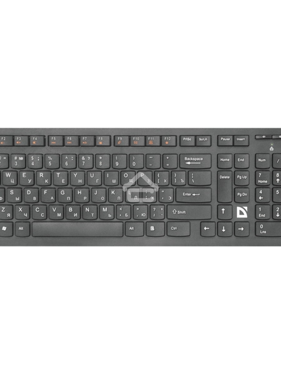 Клавиатура Defender ULTRAMATE SM-535 RU беспроводная USB, радиоканал, черный