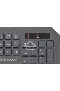 Клавиатура + мышь Defender Berkeley C-925 Nano B Черный