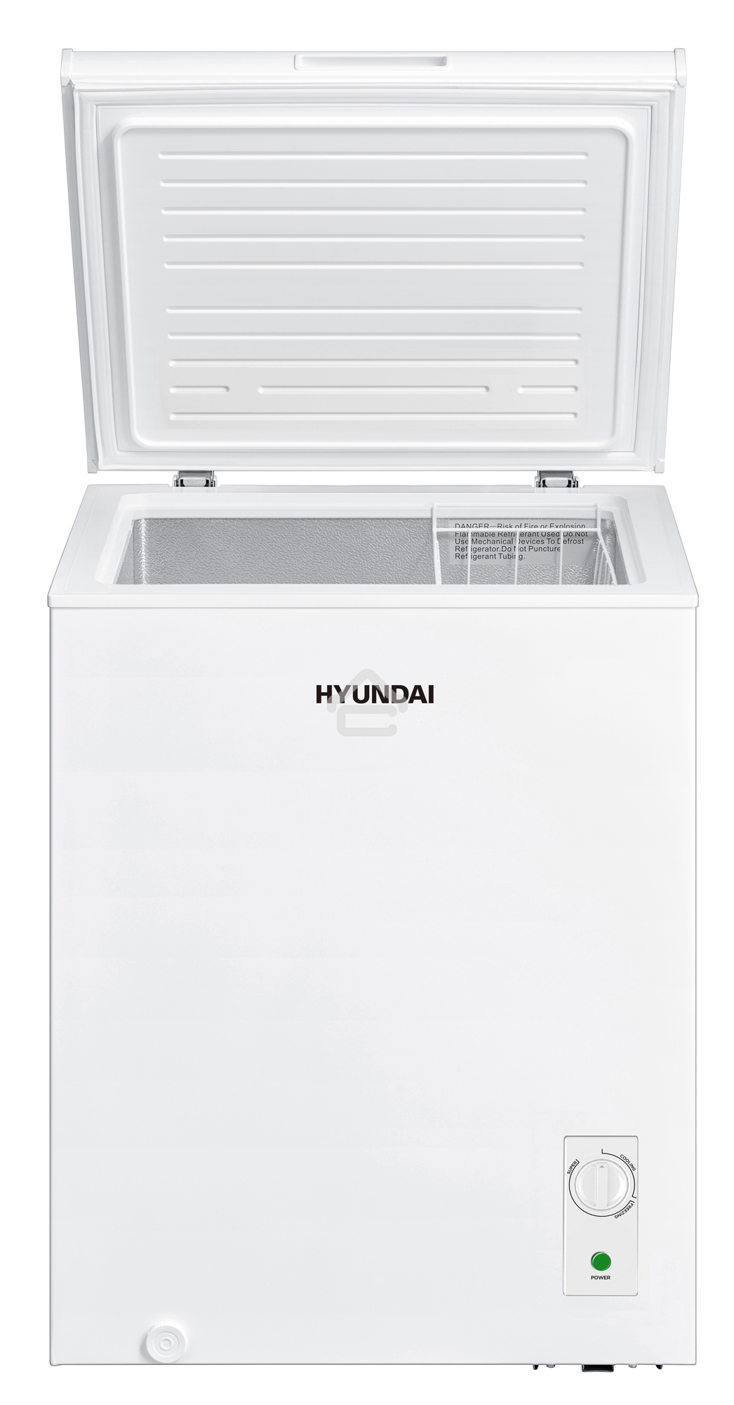 Морозильный ларь Hyundai CH1505, белый, 142л