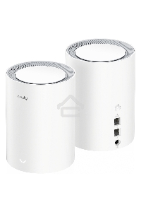 Бесшовный Mesh роутер Cudy M3000(2-PACK) AX3000 10/100/1000/2500BASE-T, белый (упак.:2шт)
