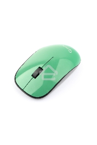 Мышь беспроводная Gembird MUSW-111-GRN зеленый, 1200 dpi, радиоканал, USB, кнопки - 3