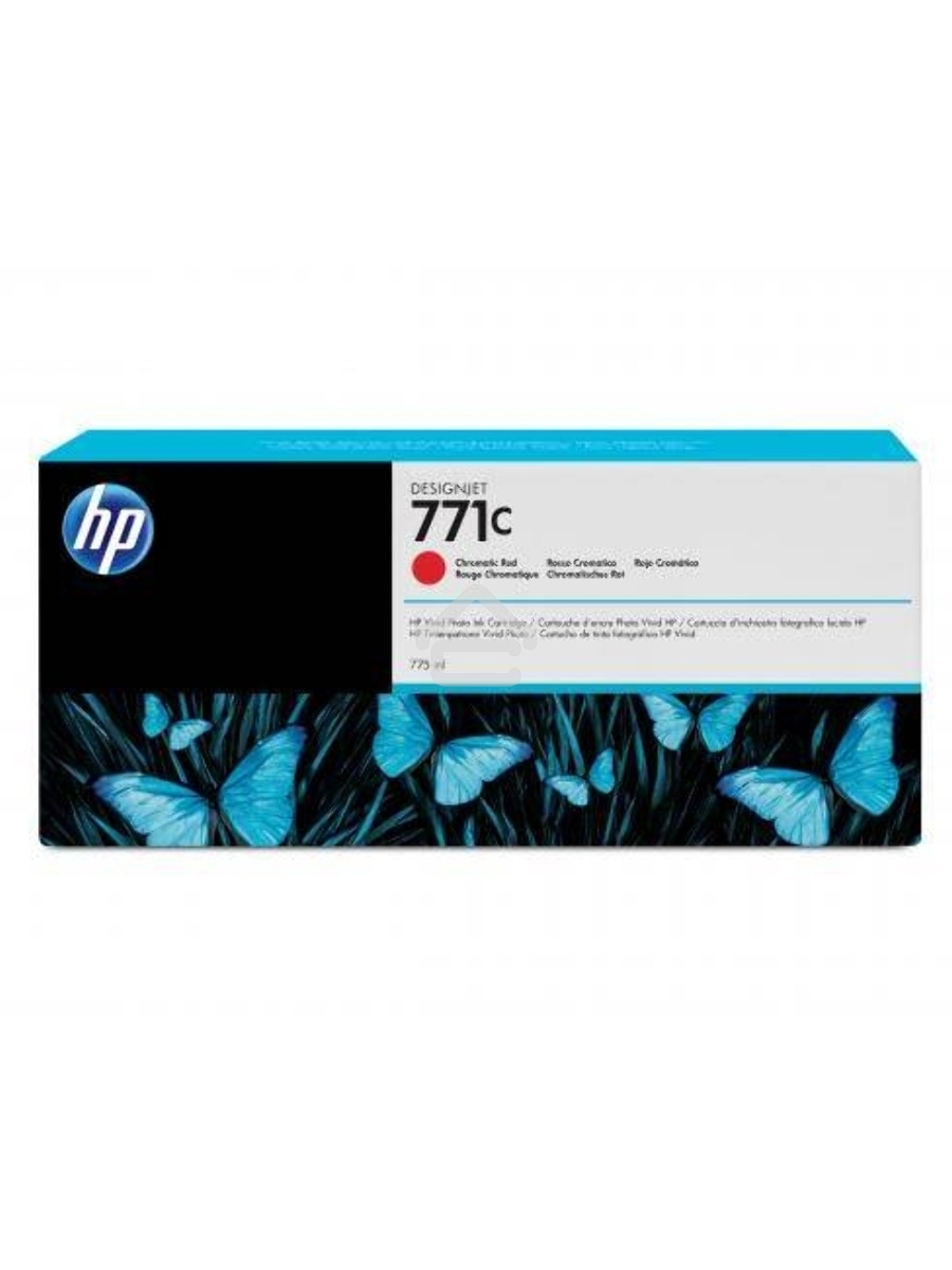 Картридж струйный HP №771C B6Y08A хроматический красный для HP DJ Z6200 (775мл)