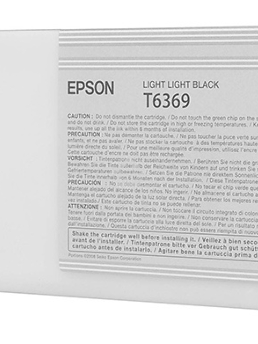 Картридж струйный EPSON C13T636900 светло-серый (700 мл) для Stylus Pro 7700, 7890, 7900, 9700, 9890, 9900, WT7900