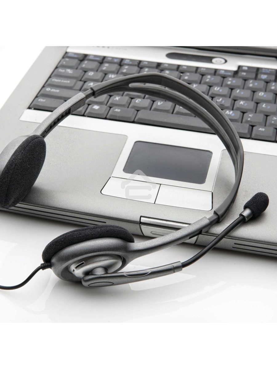 Гарнитура Logitech Headset H111 Stereo grey (981-000594/981-000593/981-000588)