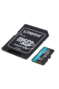 Флеш карта microSDXC 512Gb Class10 Kingston SDCG3/512GB Canvas Go! Plus + adapter