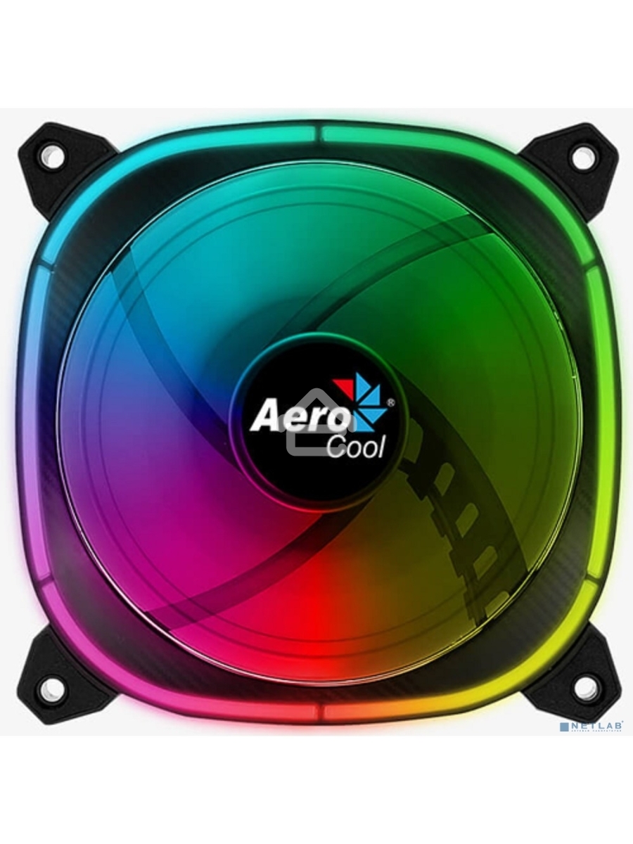 Вентилятор Aerocool / Formula Astro 12 ARGB черный, 120 мм, 1000 об/мин, 17.5 дБ, 6 pin
