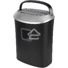 Шредер Cactus CS-SH-P6 черный (секр.P-4) фрагменты 10лист. 21лтр. скрепки скобы пл.карты