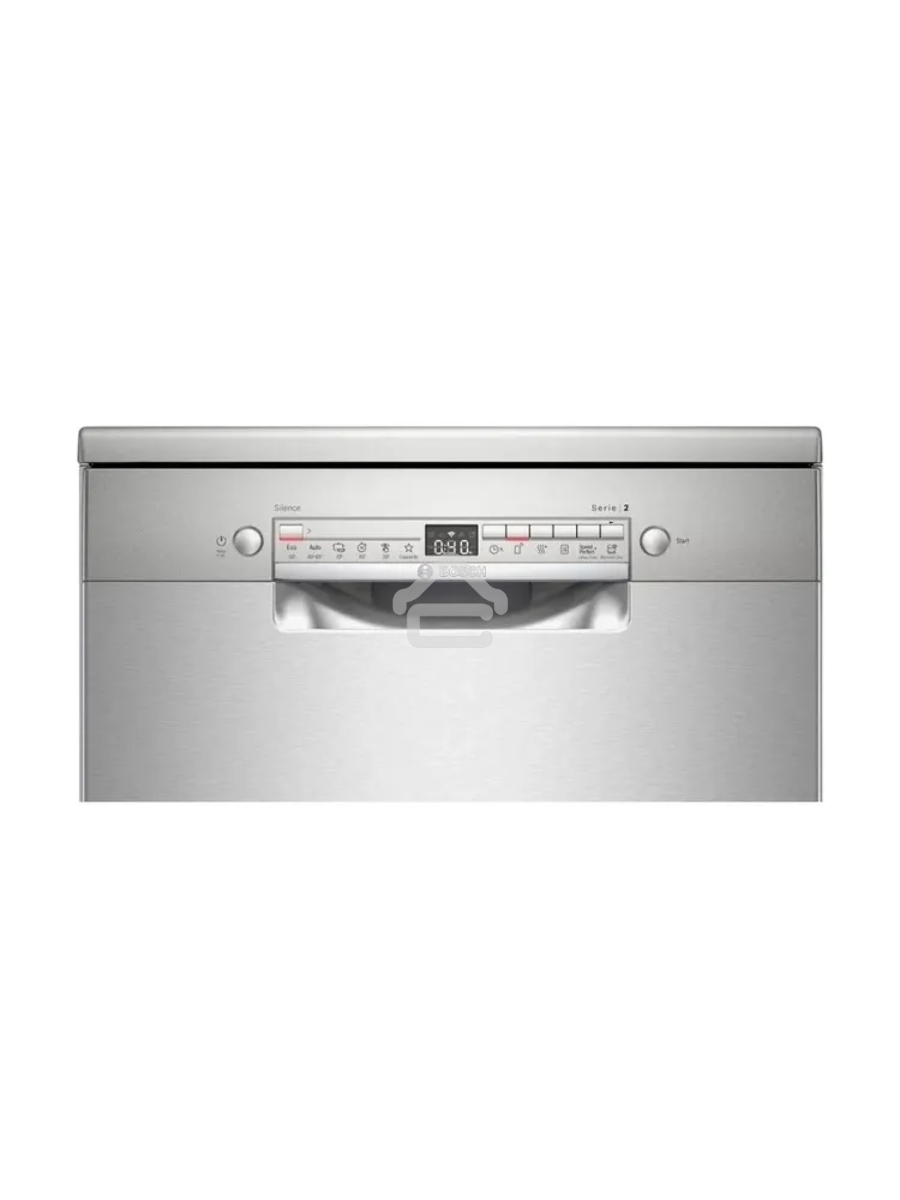 Посудомоечная машина Bosch SMS2HVI02E, нержавеющая сталь, 60 см, 14 компл., 46 дБ, класс D