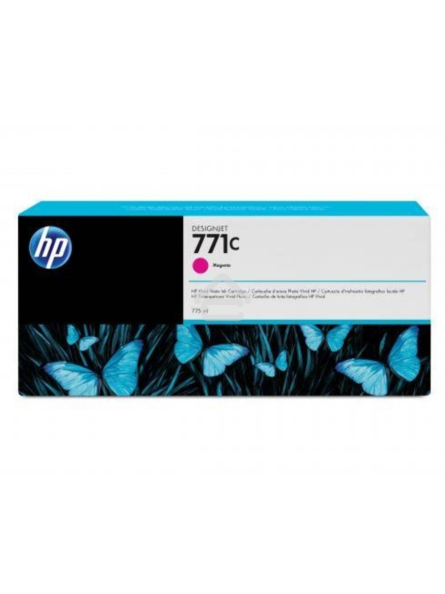 Картридж струйный HP №771C B6Y09A пурпурный для HP DJ Z6200 (775мл)