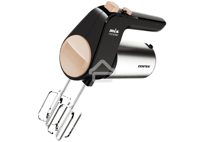 Миксер Centek CT-1123 Beige 800Вт, 6 скоростей +турбо, взбивание/замешивание
