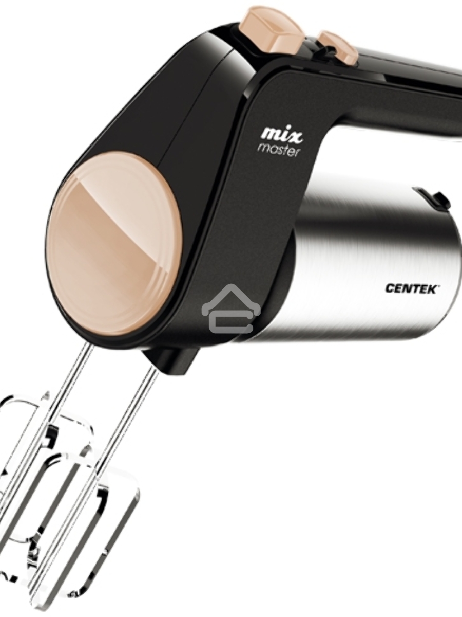 Миксер Centek CT-1123 Beige 800Вт, 6 скоростей +турбо, взбивание/замешивание