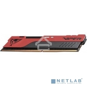 Оперативная память Patriot Viper Elite II, DDR4, 16Gb (1x16 Gb), 3200 MHz, CL18, DIMM, радиатор, красный, черный
