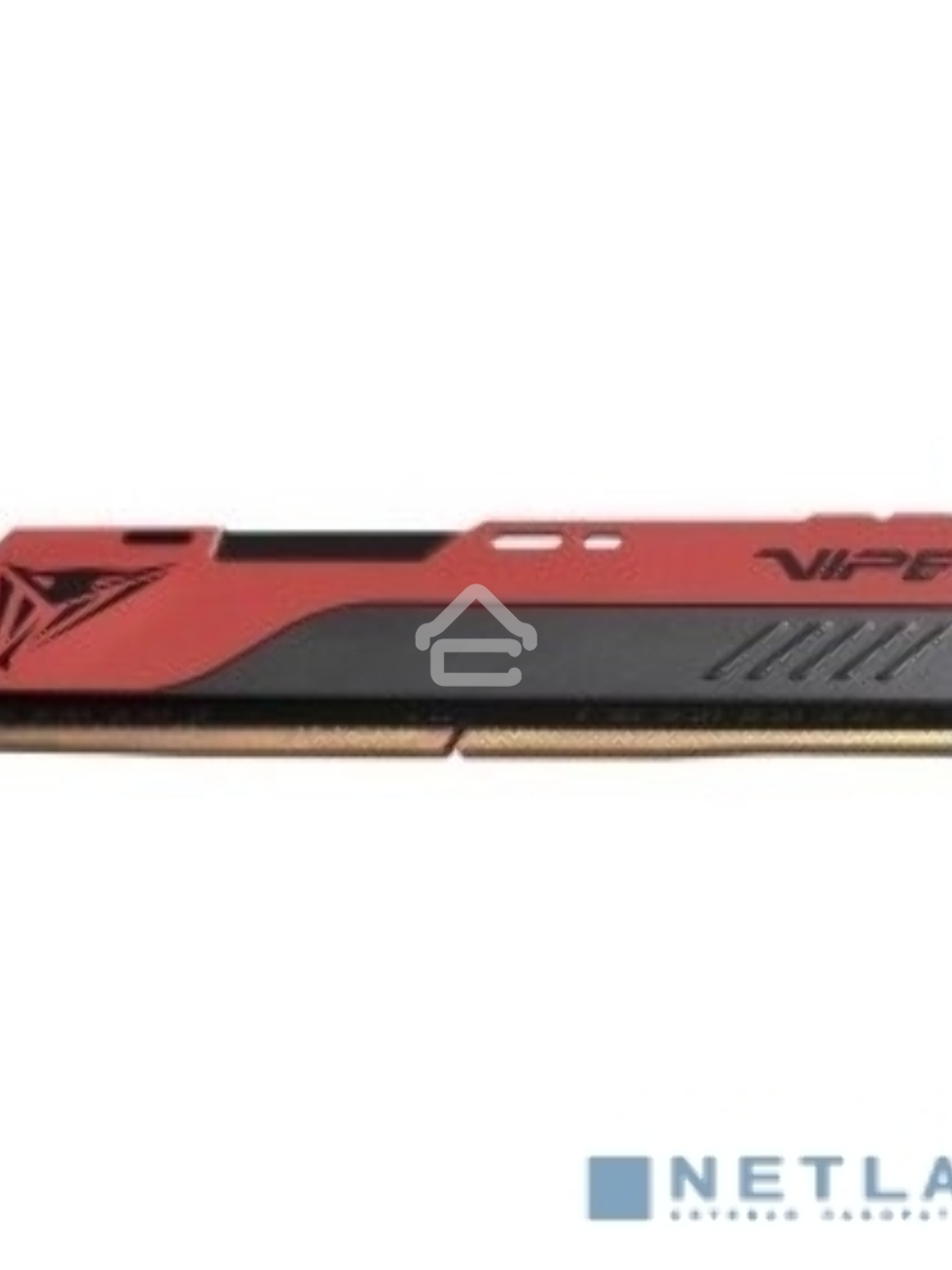 Оперативная память Patriot Viper Elite II, DDR4, 16GB (1x16 GB), 3200 MHz, CL18, DIMM, радиатор, красный, чёрный