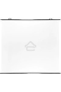 Экран Cactus 180x180см Map type CS-PSRM-180x180-BK 1:1 настенно-потолочный рулонный черный