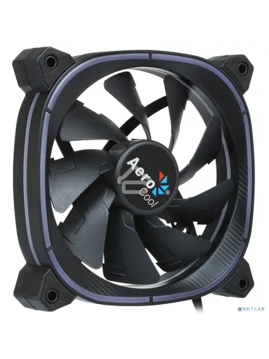 Вентилятор Aerocool / Formula Astro 12 ARGB черный, 120 мм, 1000 об/мин, 17.5 дБ, 6 pin