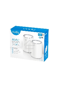 Бесшовный Mesh роутер Cudy M3000(2-PACK) AX3000 10/100/1000/2500BASE-T, белый (упак.:2шт)