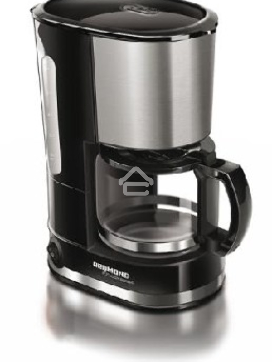 Кофеварка капельная Redmond RCM-M1507 черный/серебристый, исп. кофе - молотый, 0.6 л, 600 Вт