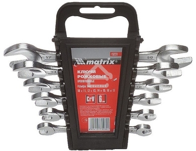 Набор рожковых ключей MATRIX 15231 (17 мм)6 шт.