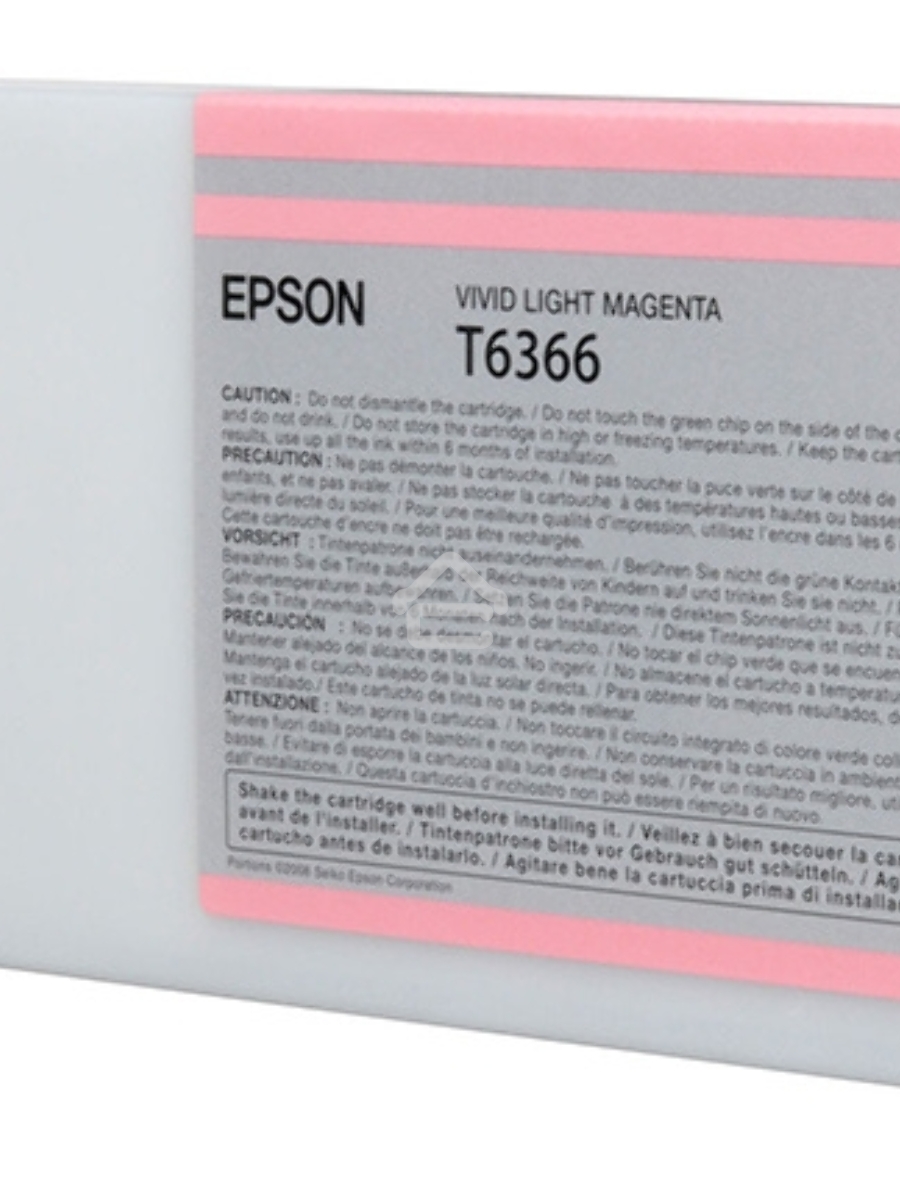 Картридж струйный Epson C13T636600 светло-пурпурный (700 мл) для Epson St Pro 7900/9900