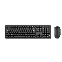 Клавиатура + мышь A4Tech KK-3330 клав:черный мышь:черный USB