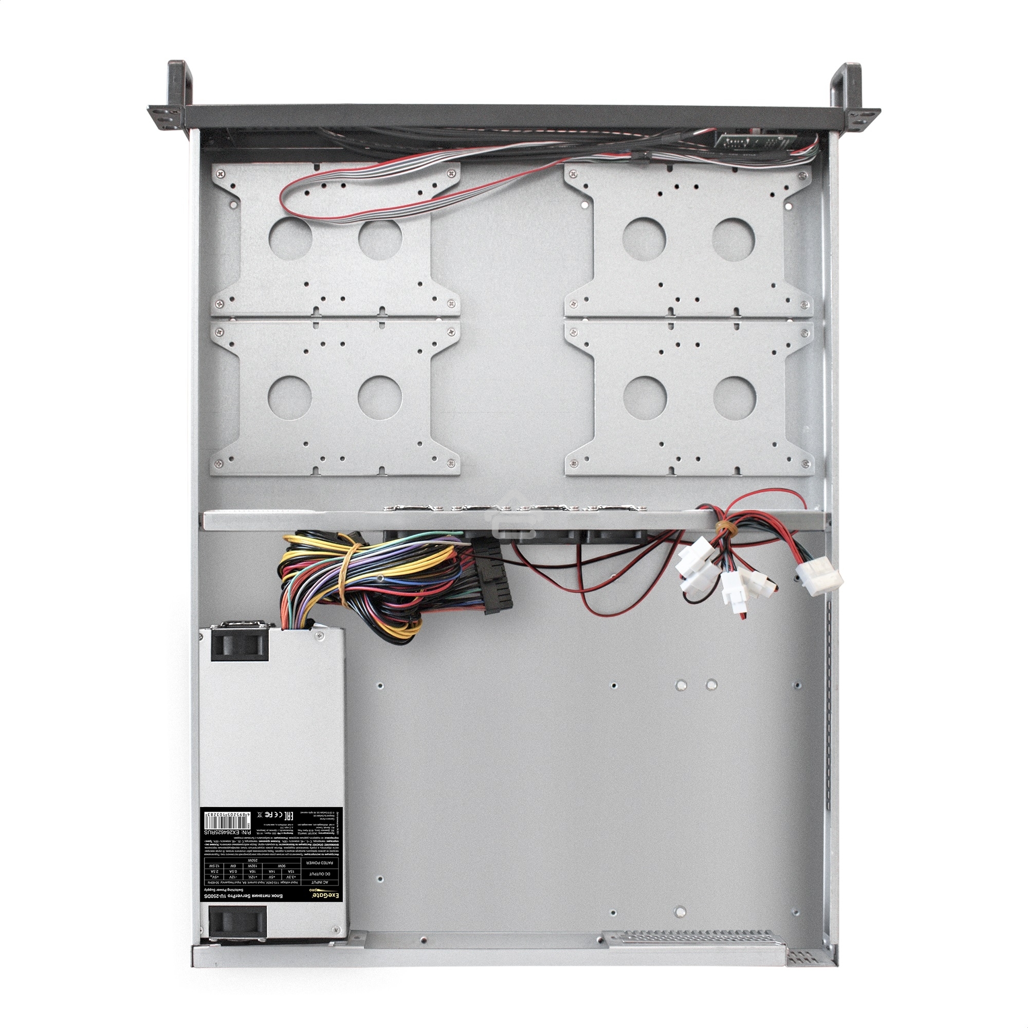 Серверный корпус ExeGate Pro 1U550-04 (RM 19