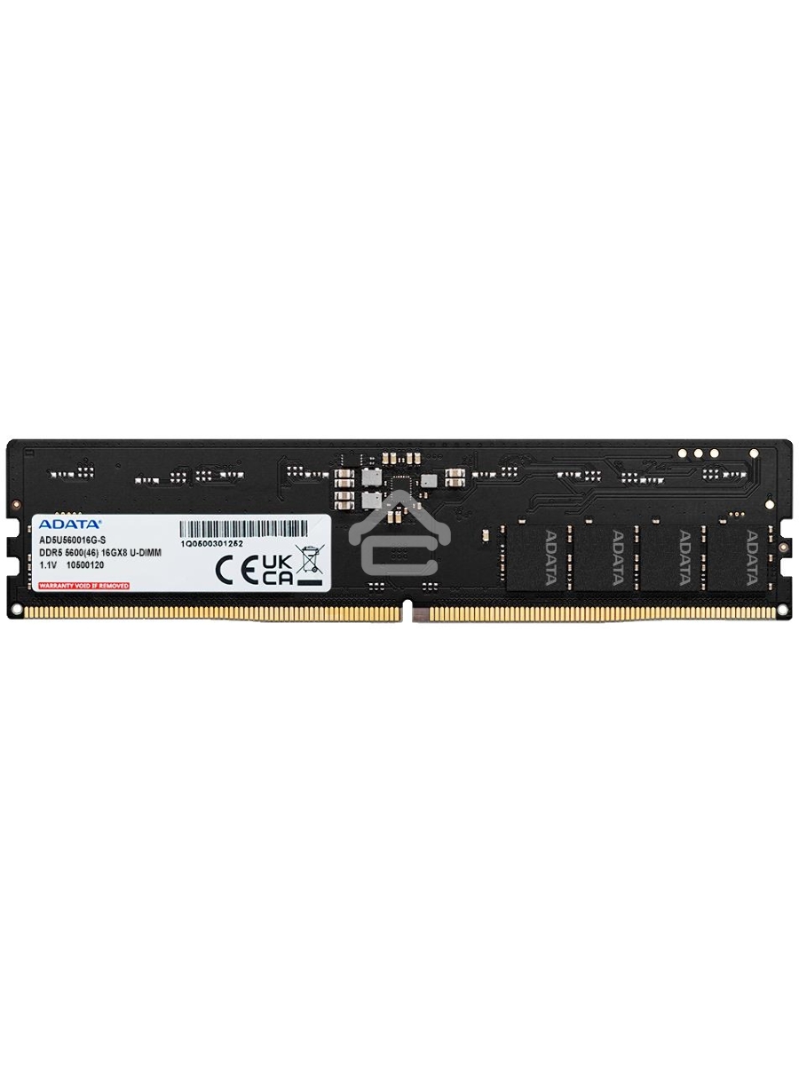 Оперативная память ADATA, DDR5, 32GB (1x32 GB), 5600 MHz, CL46, DIMM