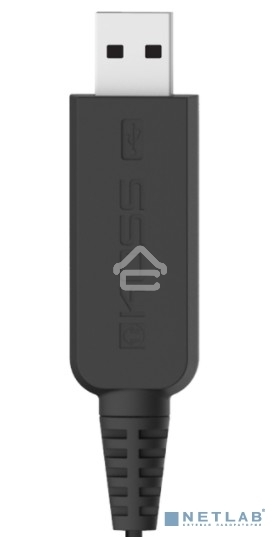 Гарнитура KOSS CS-95 USB для ПК, 32 Ом, 91 dB, чёрн/серебр