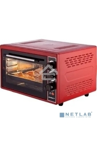 Мини-печь Kraft KF-MO 3804 RKR красный