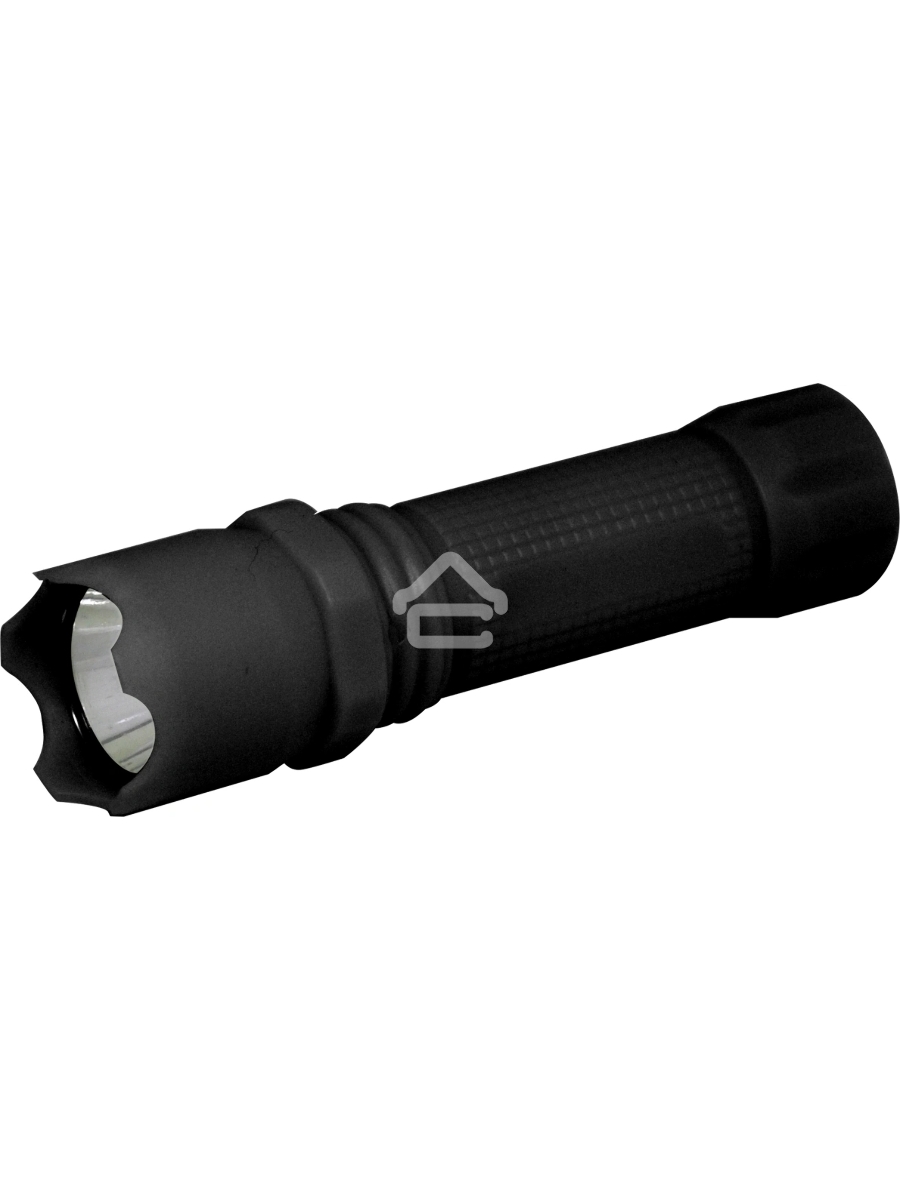 Фонарь ручной Gauss GFL207 черный 3Вт встроенный аккумулятор (GF207)