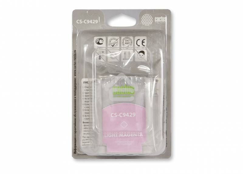 Картридж струйный Cactus CS-C9429 светло-пурпурный для №85 HP DJ 30/130 (72мл)