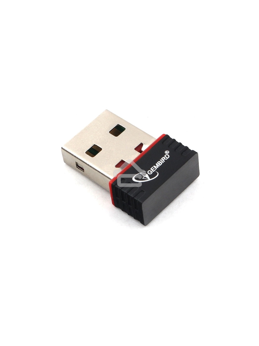 Сетевой микро адаптер WiFi Gembird 150 Мбит, USB, 802.11b/g/n