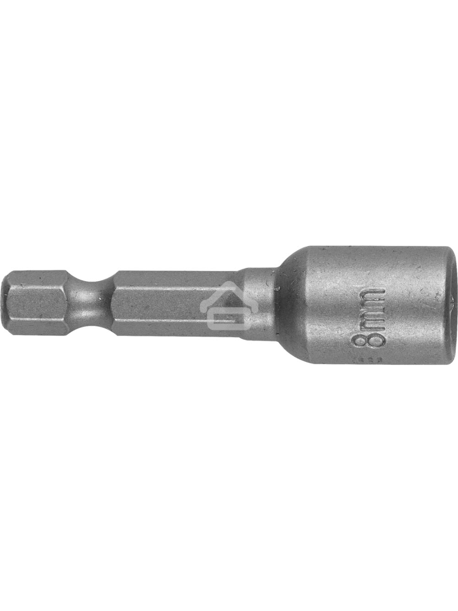 Головка STAYER PROFI Нат-драйвер 26390-08магнитная E 1/4'' длина 48 мм 8мм 1шт