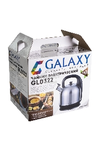 Чайник электрический Galaxy GL 0322  нержавеющая сталь