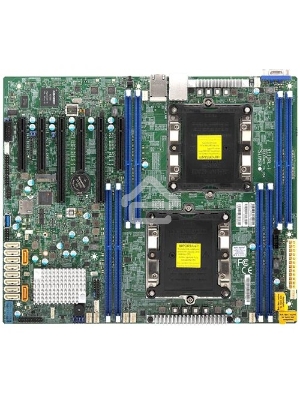 Серверная материнская плата Supermicro MBD-X11DPL-I-B, 2xLGA 3647, Intel C621, 8xDDR4, 10xSATA, 2xPCI-E 3.0 x16, 3xPCI-E 3.0 x8, 1xPCI-E 3.0 x4, 1xM.2, 2x1Gb LAN, 4xUSB 2.0, 3xUSB 3.2 Gen 1, 1xVGA, 1xCOM, 1xTPM, ATX