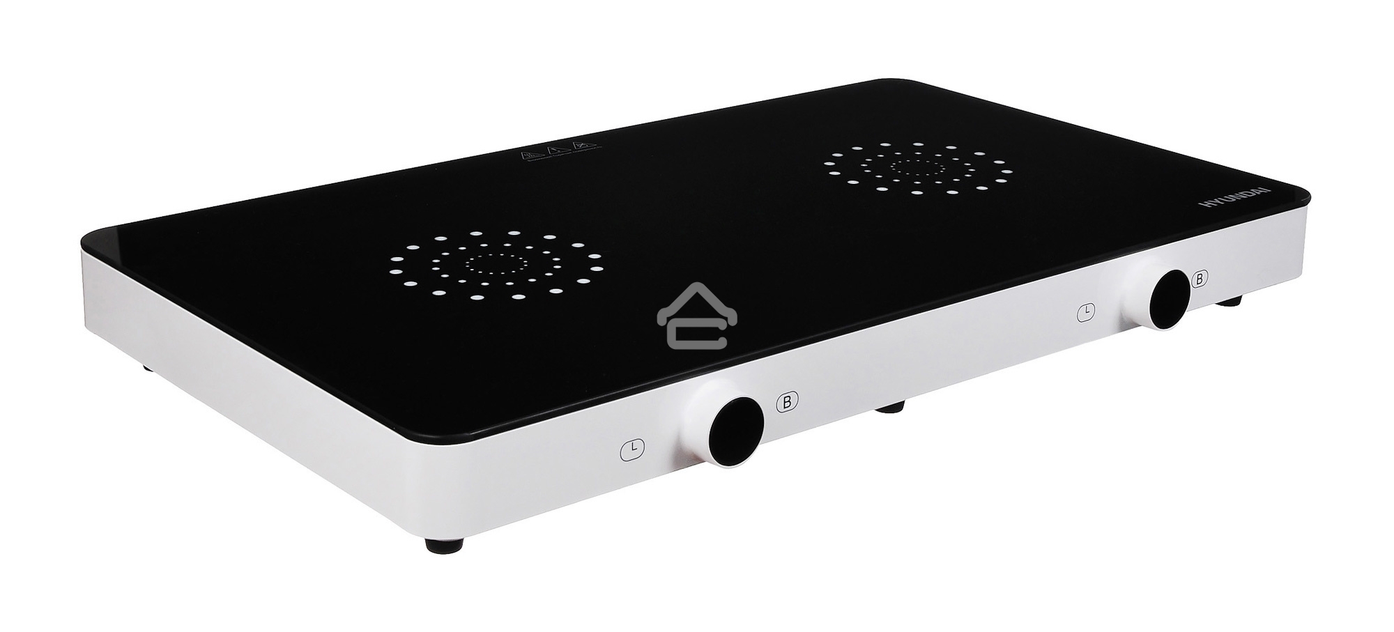 Плита настольная электрическая Hyundai HYC-0108 белый стеклокерамика (настольная)