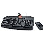 Комплект проводной Genius KM-200 / Оптическая мышь, 3 кнопки, 1000 DPI / Совместима с Windows 7, 8, 8.1, 10 / Mac. OS X 10.8 и позднее / Кабель 1.5м / Цвет : чёрный