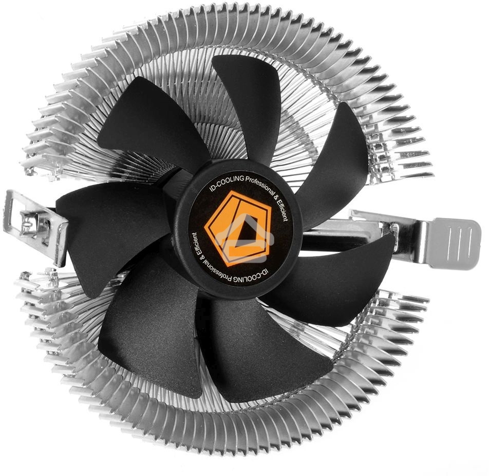 Кулер Cooler ID-Cooling DK-01 черный/серебристый 92мм алюминий 2500rpm 29db 95W 52мм
