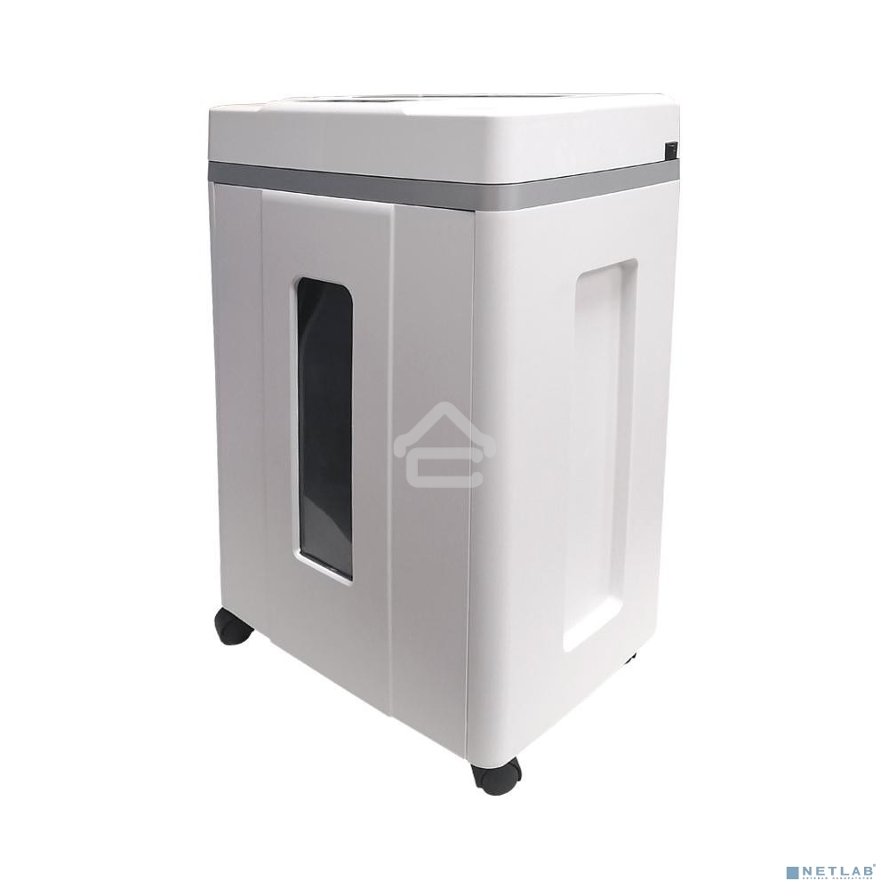 Шредер Office Kit S200TSCD 0,8x2 белый (секр.P-7) фрагменты 6лист. 25лтр. скобы пл.карты CD