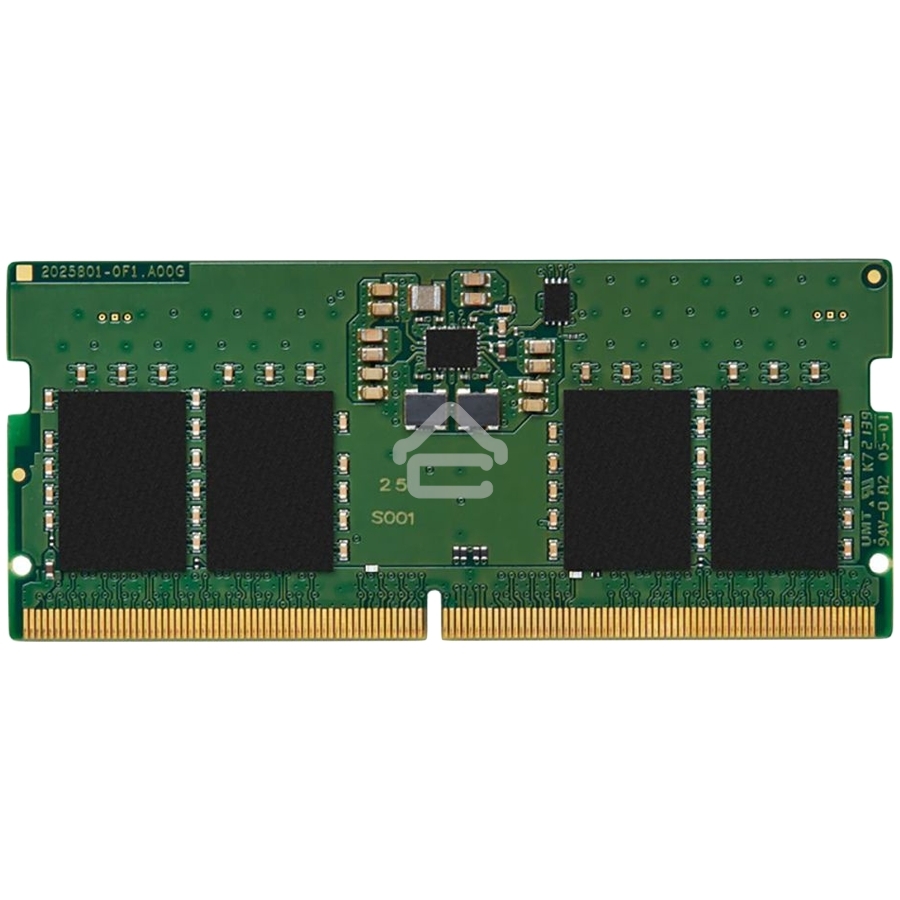 Оперативная память Kingston ValueRAM, DDR5, 8GB (1x8GB), 5600MHz, CL46, SO-DIMM