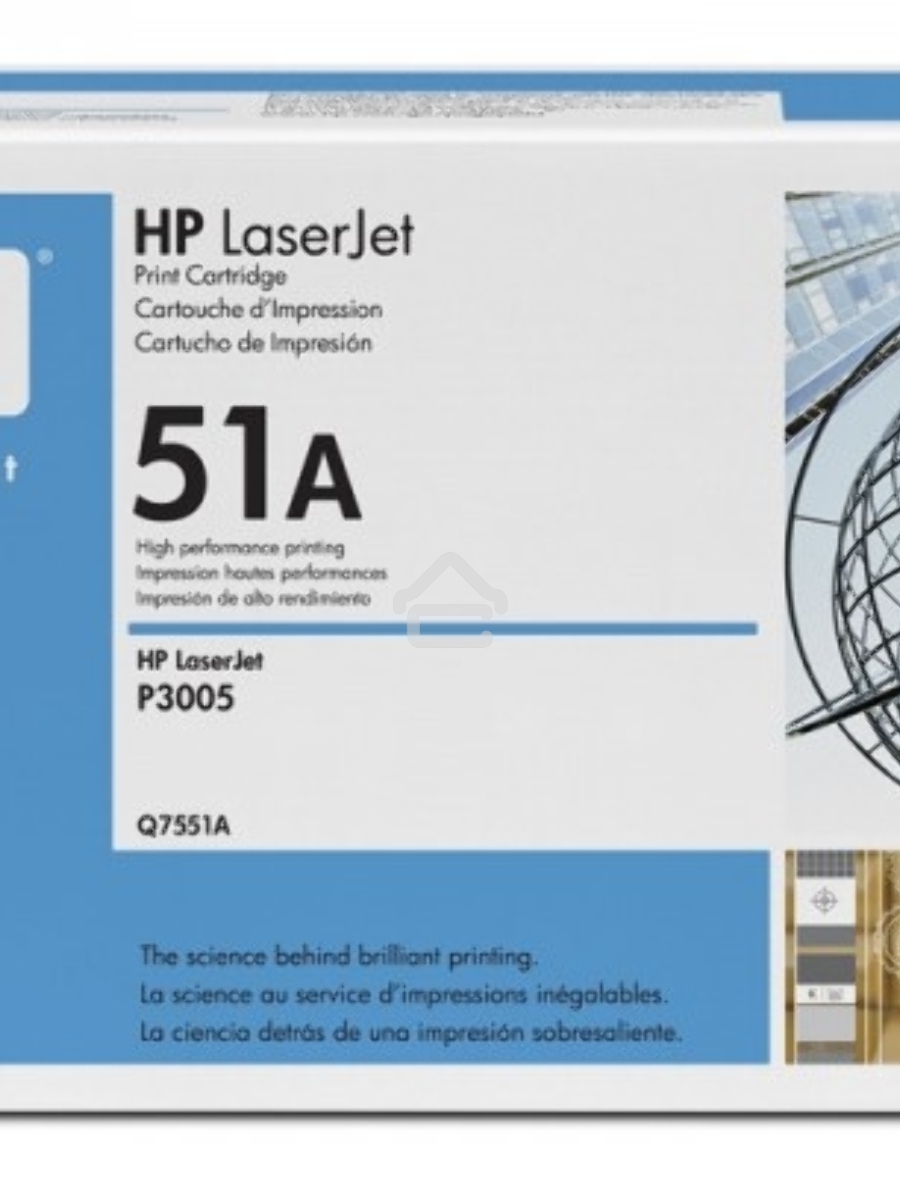 Картридж лазерный HP Q7551A черный для LJ P3005/M3035mfp/M3027mfp 6500 стр.