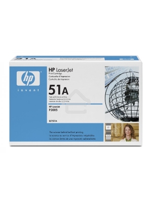 Картридж лазерный HP Q7551A черный для LJ P3005/M3035mfp/M3027mfp 6500 стр.