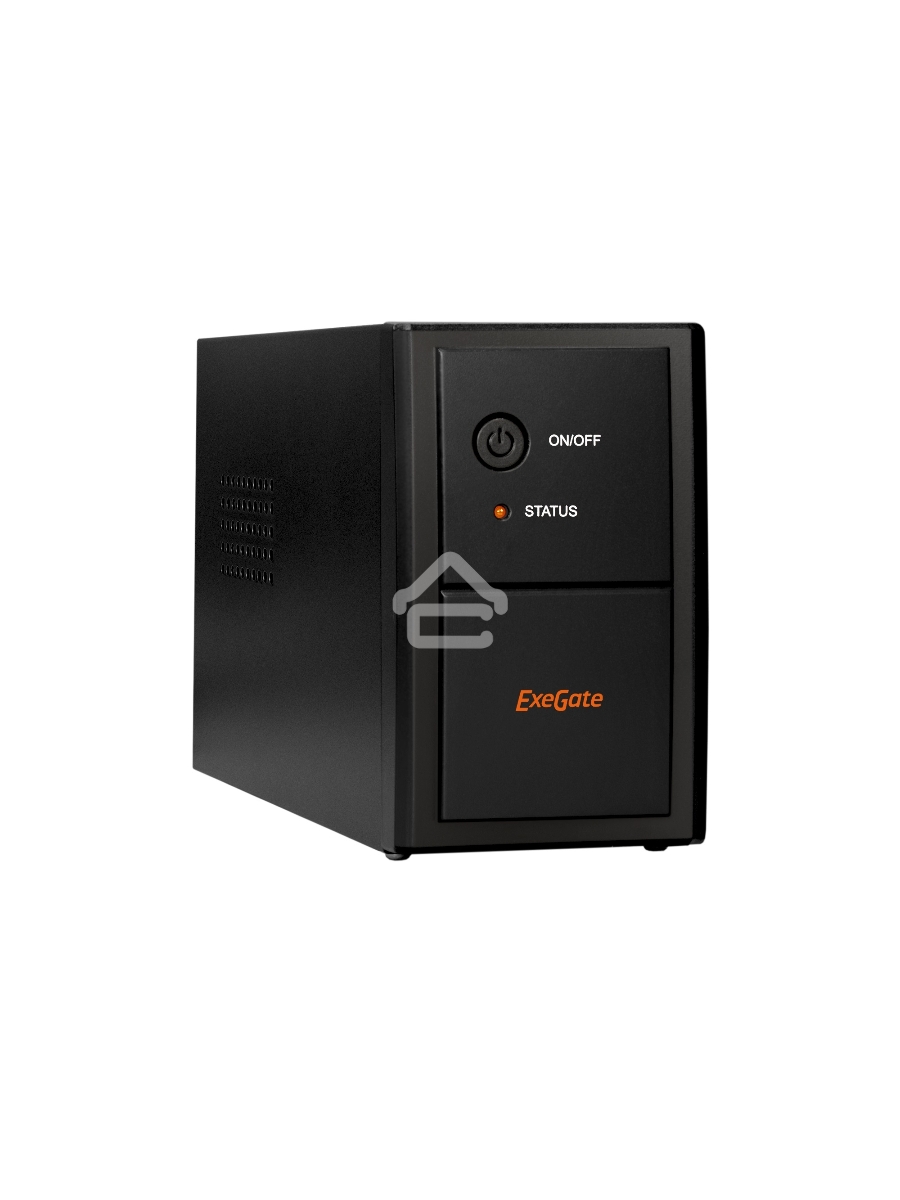 Источник бесперебойного питания ExeGate EP285525RUS SpecialPro UNB-400.LED.AVR.EURO <400VA/240W, LED, AVR, 2 евророзетки, Black>