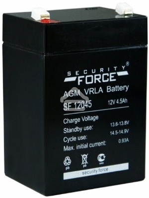 Батарея Delta Security Force SF 12045 (12V 4.5Ah)
