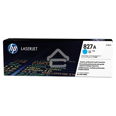 Тонер Картридж HP 827A CF301A голубой для HP CLJ Ent M880