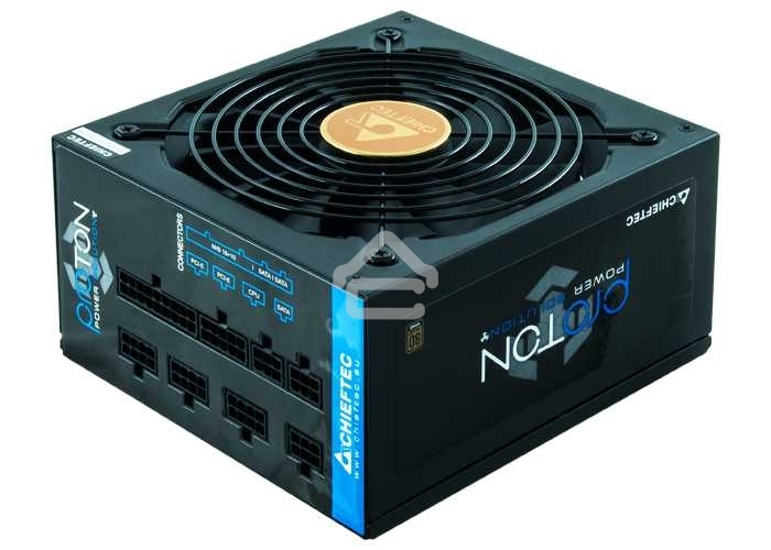 Блок питания Chieftec Proton BDF-650C, 650Вт, 80 PLUS Bronze, 140мм, модульный, черный