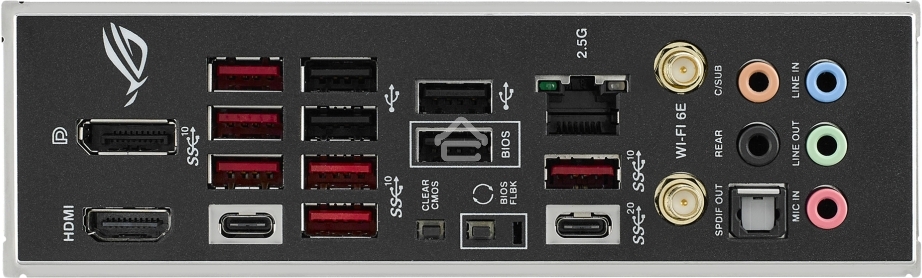Материнская плата ASUS ROG STRIX B650E-E GAMING WIFI, AM5, AMD B650, 4xDDR5, 4xSATA, 4xM.2, 1xPCI-E 4.0 x4, 1xPCI-E 5.0 x8, 1xPCI-E 5.0 x16, 1xDP, 1xHDMI, 1x 2.5Gb LAN, 4xUSB-A 3.2 Gen 2, 6xUSB-A 3.2 Gen 2, 1xUSB-C 3.2 Gen 2, 1xUSB-C 3.2 Gen 2x2, 5x3.5 мм