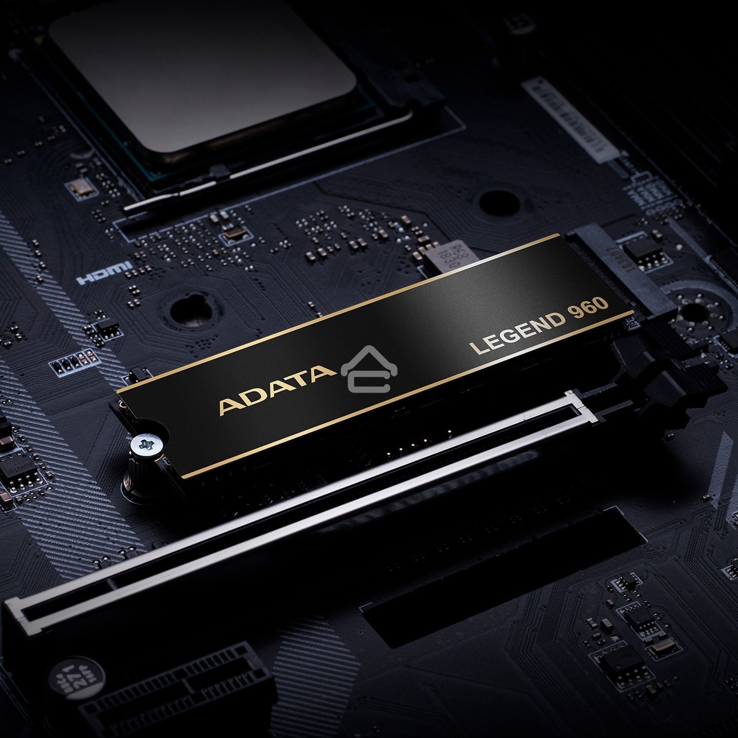 Накопитель SSD ADATA LEGEND 960, 4Tb, PCIe 4.0 x4, M.2 2280, NVMe, R/W 7400/6800, с радиатором