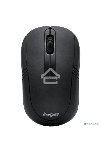 Мышь беспроводная ExeGate Professional Standard SR-9021 черный, 1200 dpi, радиоканал, USB, кнопки - 3